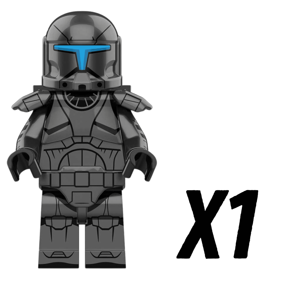 Space War Theme Republic Clone Commandos Night Ops Omega Squad Block Figures