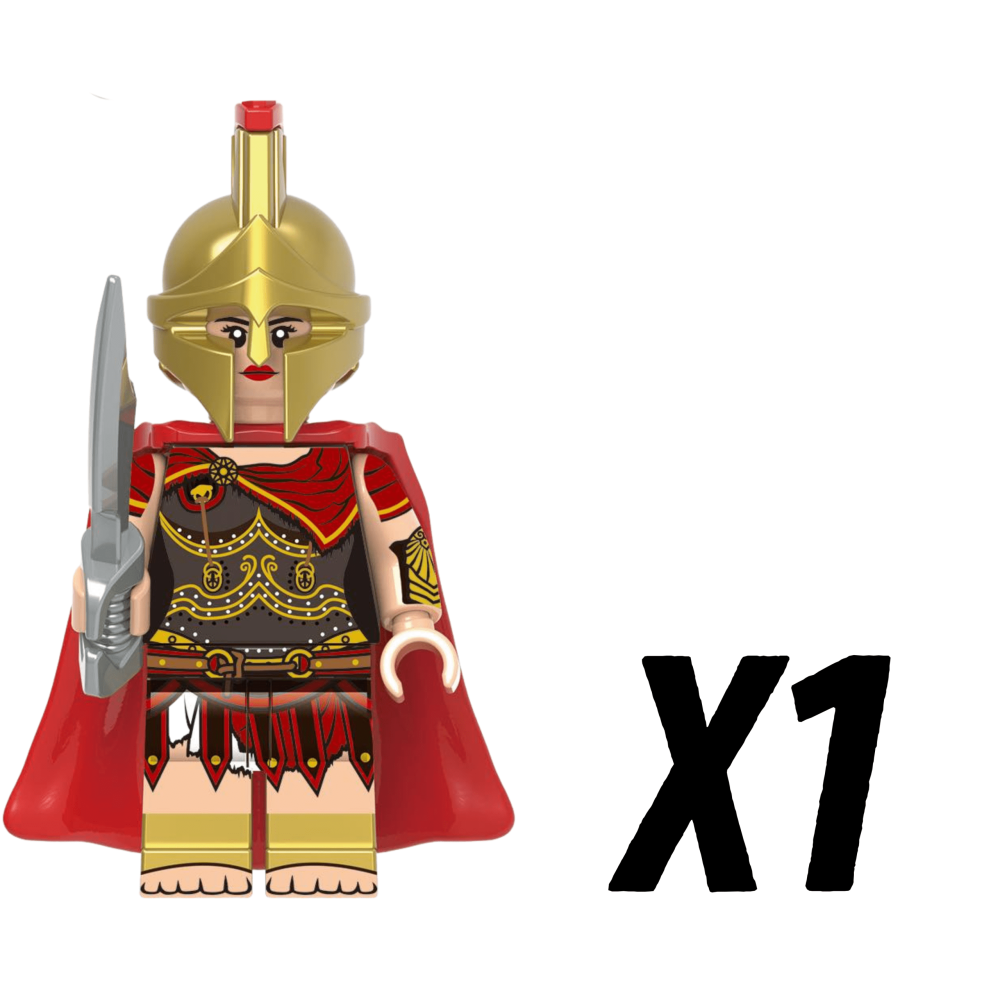 Spartan Women Warriors Minifigures Set of 10pcs 6-41