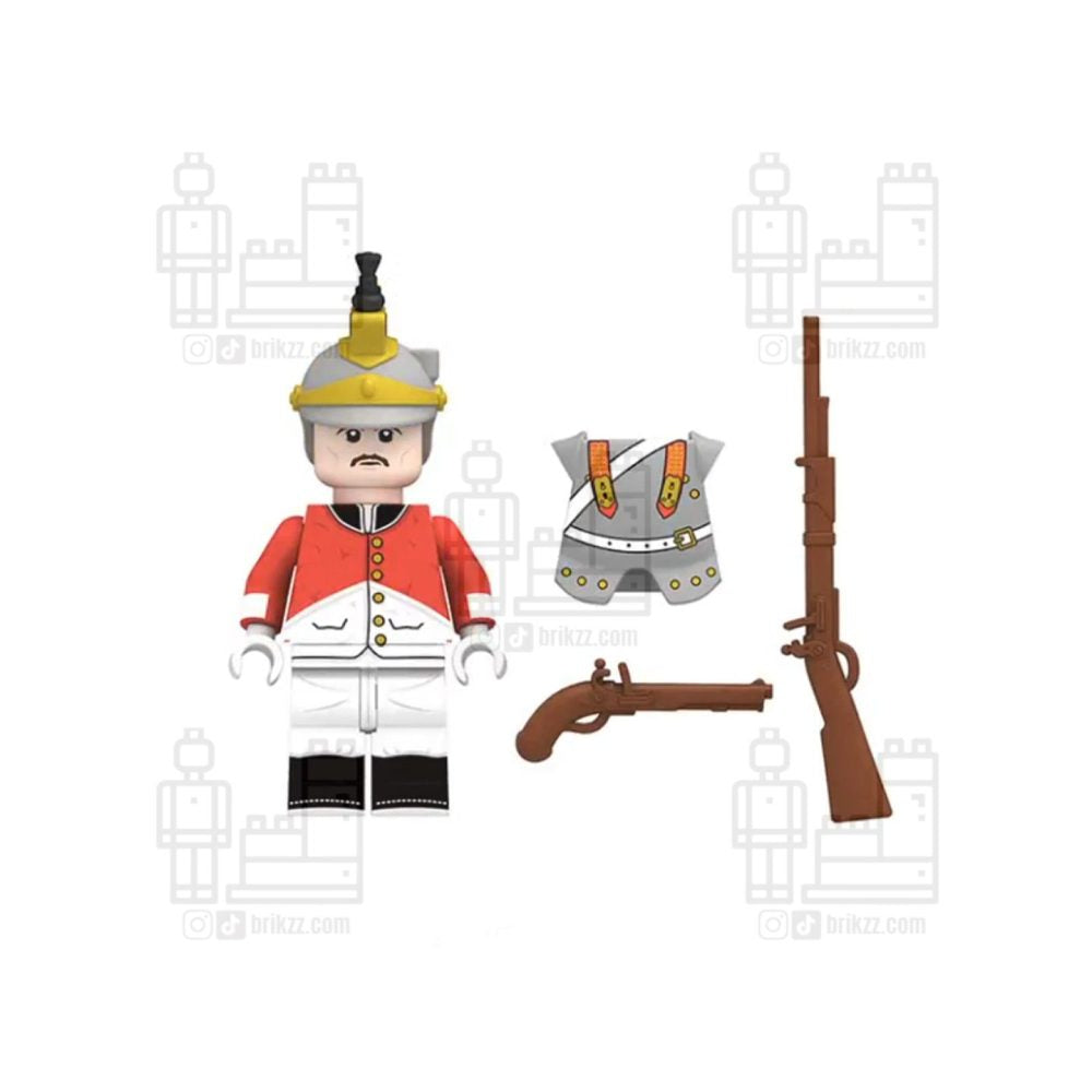Spanish Cuirassier Block Figures Set of 5pcs