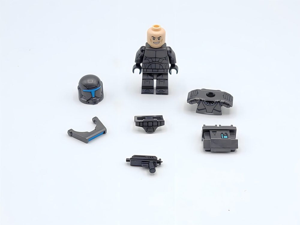 Space War Theme Republic Clone Commandos Night Ops Omega Squad Block Figures