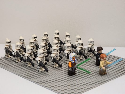 Space War Theme Clone Wars Block Figures Set