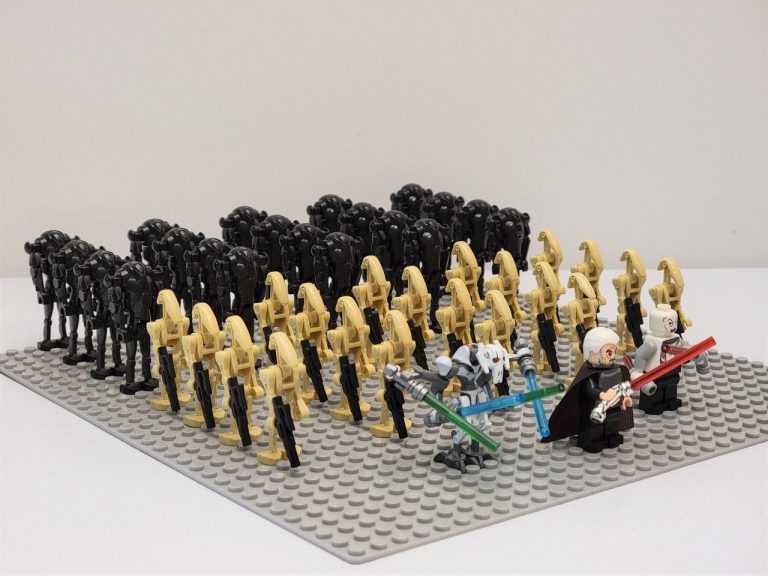 Space War Theme Clone Wars Block Figures Set