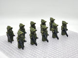 Space War Theme Kashyyyk 41st Forest ARF Clone Trooper Block Figures Set