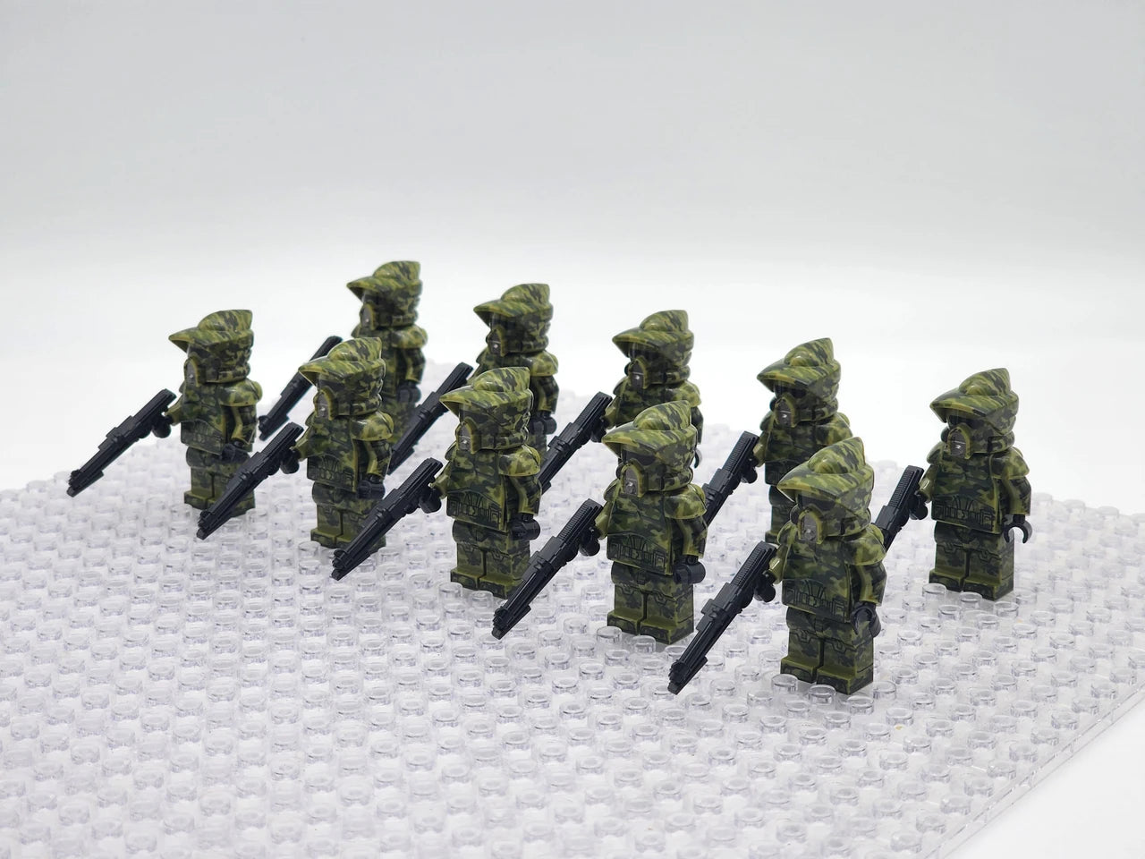 Space War Theme Kashyyyk 41st Forest ARF Clone Trooper Block Figures Set