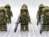 Space War Theme Kashyyyk 41st Forest ARF Clone Trooper Block Figures Set