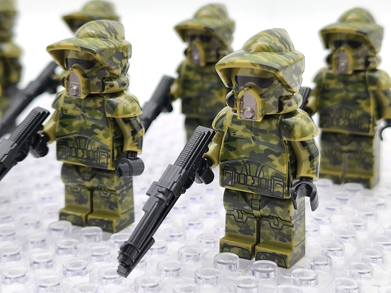 Space War Theme Kashyyyk 41st Forest ARF Clone Trooper Block Figures Set