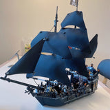 Pirates of Caribbean Black Pearl Pirate Ship MOC Set