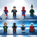 Custom Superhero Themed Block Figures Set Or Single New