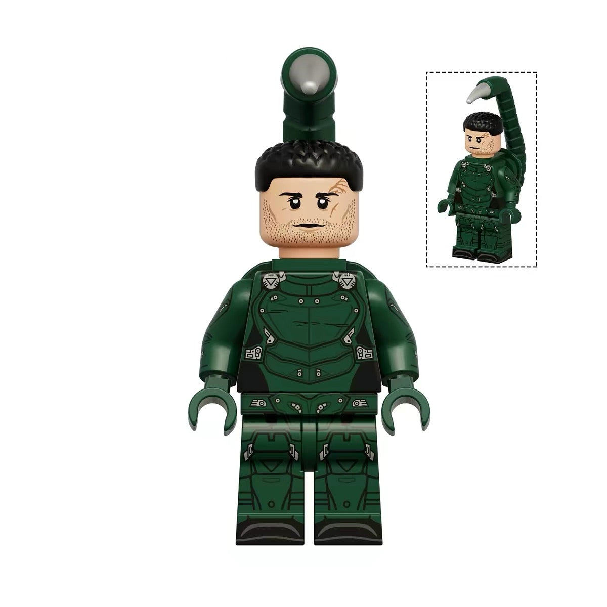Custom Superhero Themed Block Figures Set Or Single New
