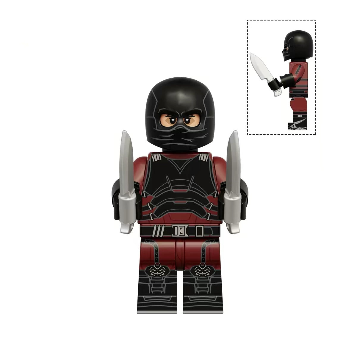 Custom Superhero Themed Block Figures Set Or Single New