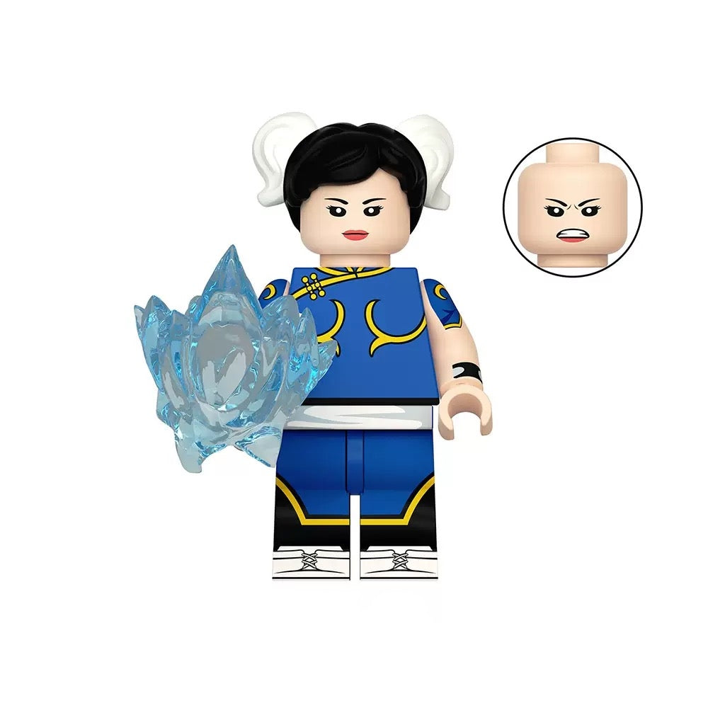 Custom Fighting Game Themed Block Figures Set Or Single
