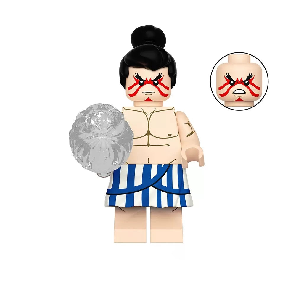 Custom Fighting Game Themed Block Figures Set Or Single