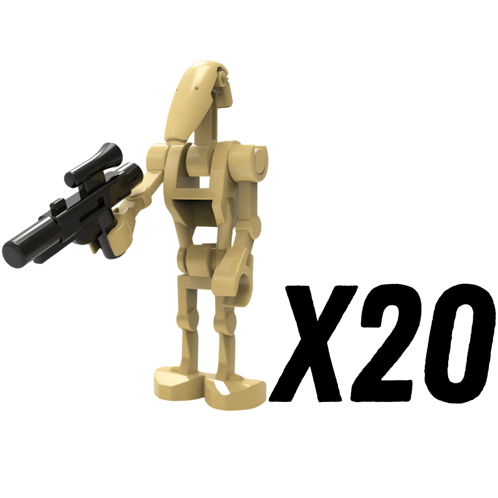 Space War Theme B1 Battle Droids Block Figures Set