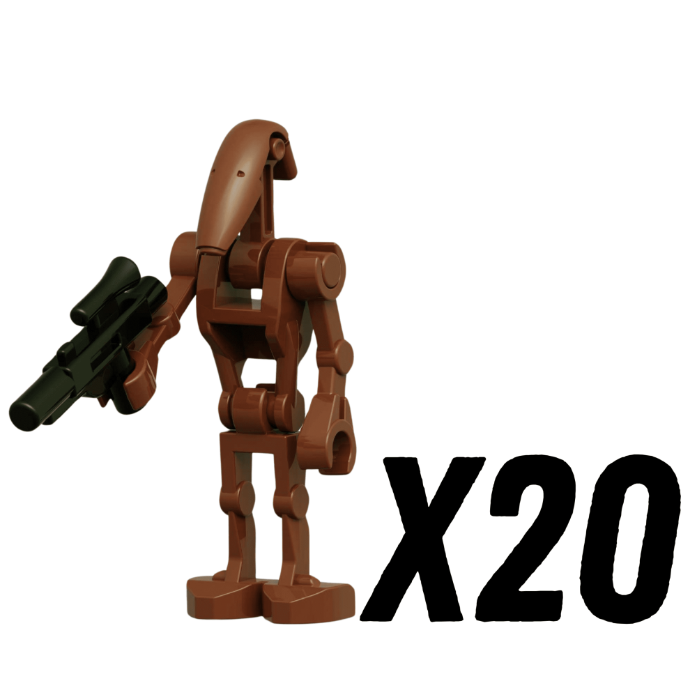 Space War Theme Geonosis B1 Battle Droid Army Block Figures Set