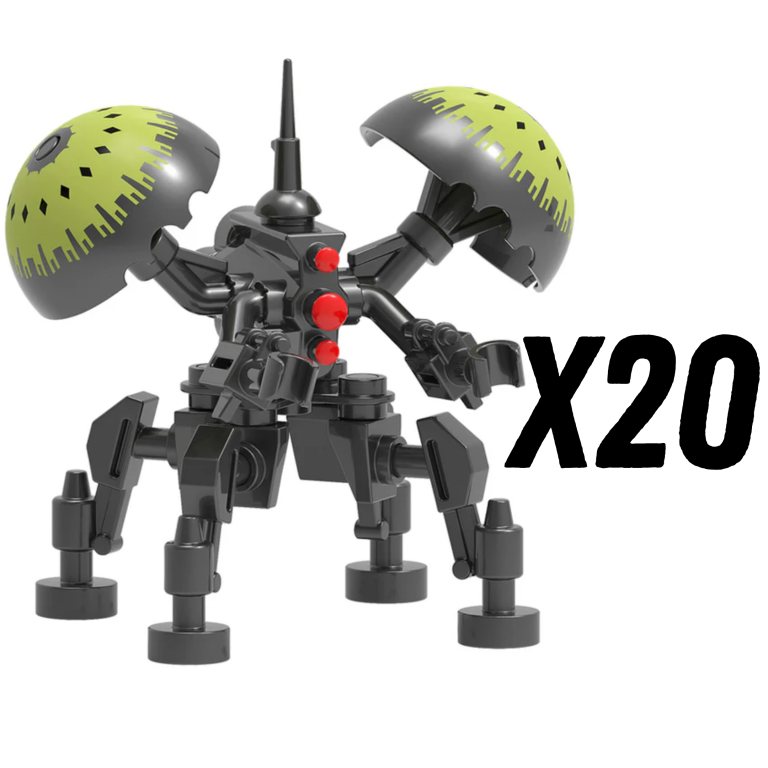 Space War Theme Clone Wars Buzz Droids Block Figures Set