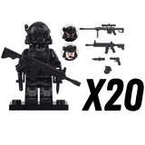 United Kingdom (SAS) Special Air Service Regiment Block Figures Set