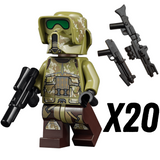 Space War Theme Kashyyyk Scout Trooper Block Figures Set of 10pcs
