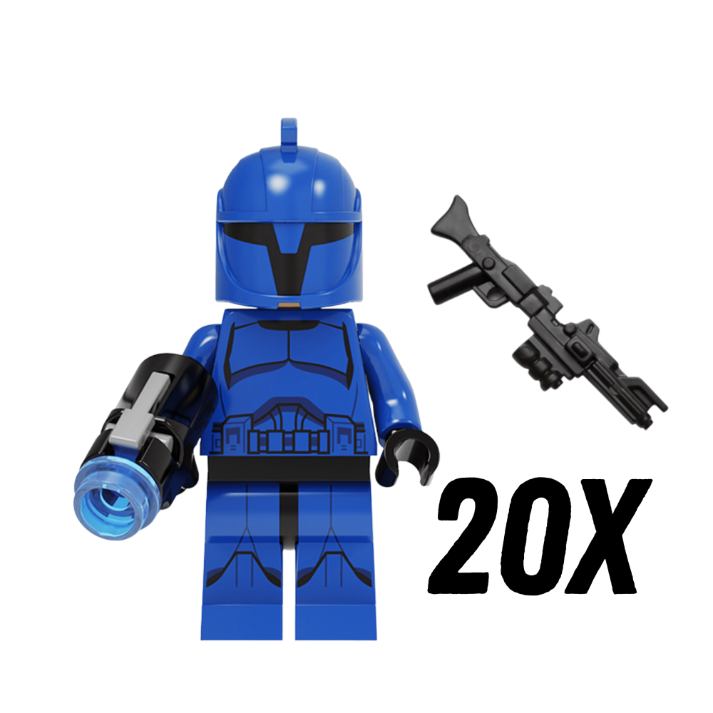 Space War Theme Senate Commandos Block Figures Set of 10pcs