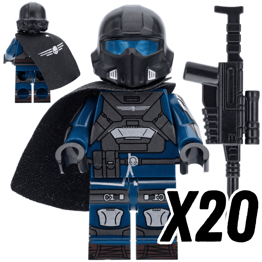 Helldivers Super Earth Armed Forces (SEAF Soldier) Block Figures