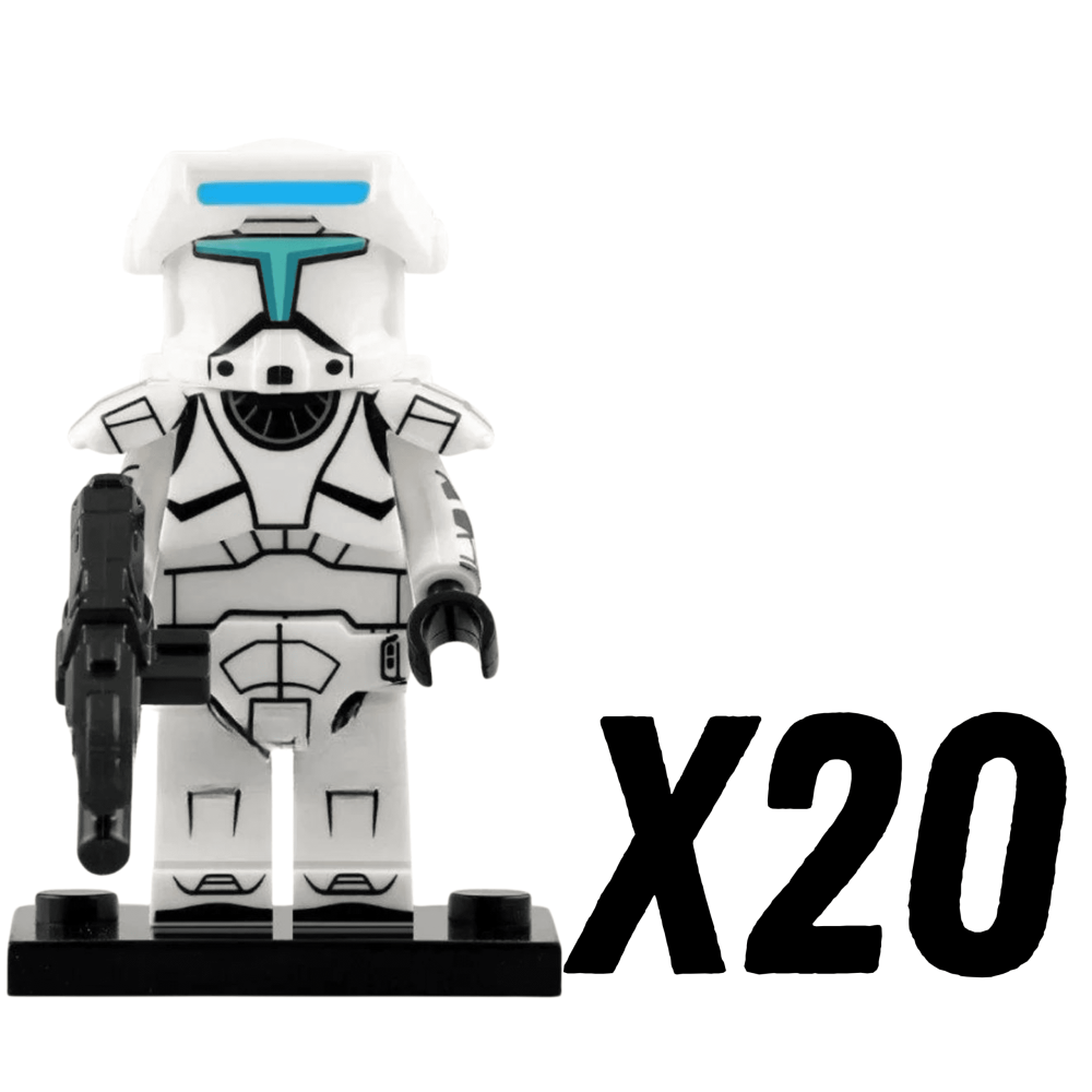 Space War Theme Republic Clone Commandos Alpha Squad Block Figures