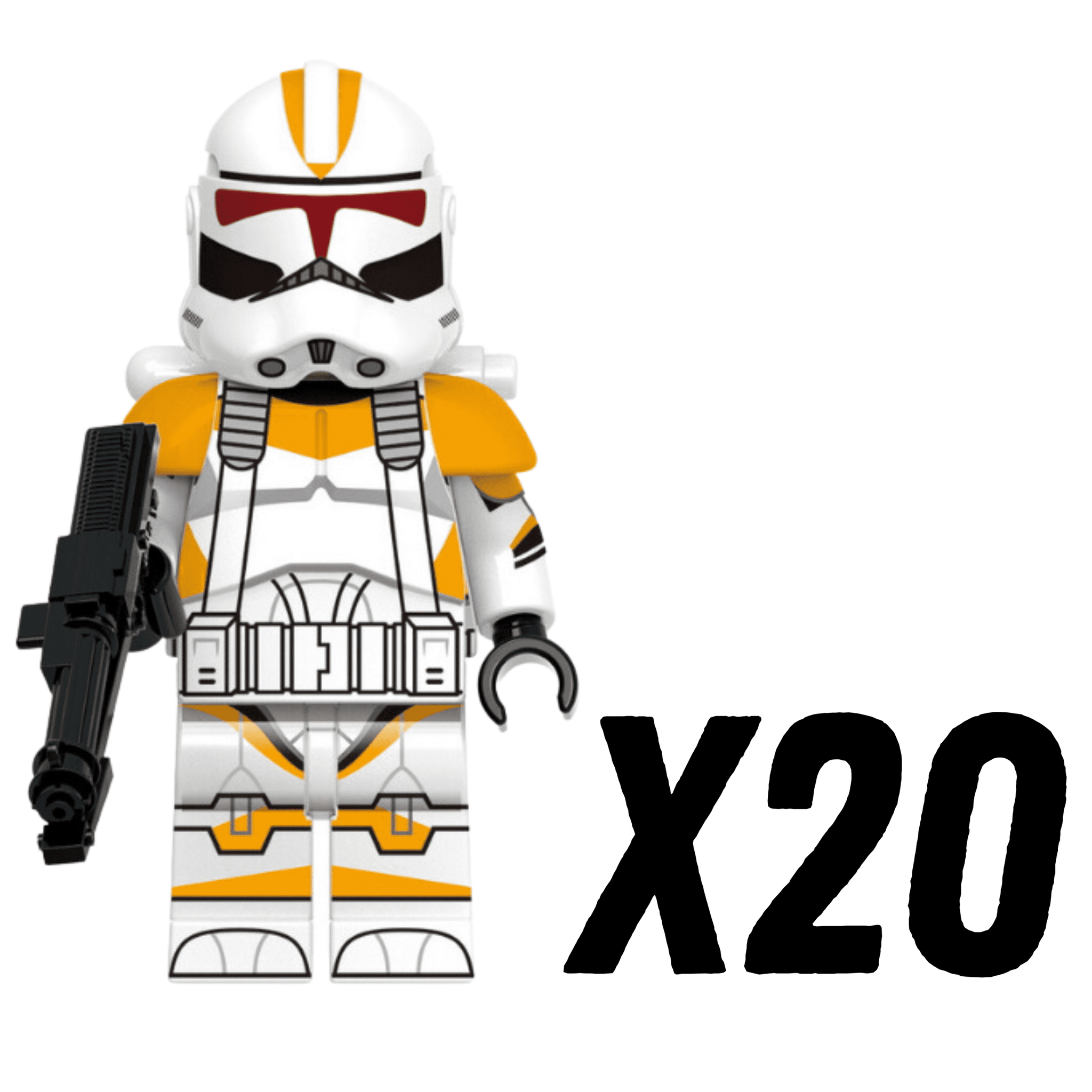 Space War Theme 212th Jetpack Clone Troopers Block Figures Set of 5pcs