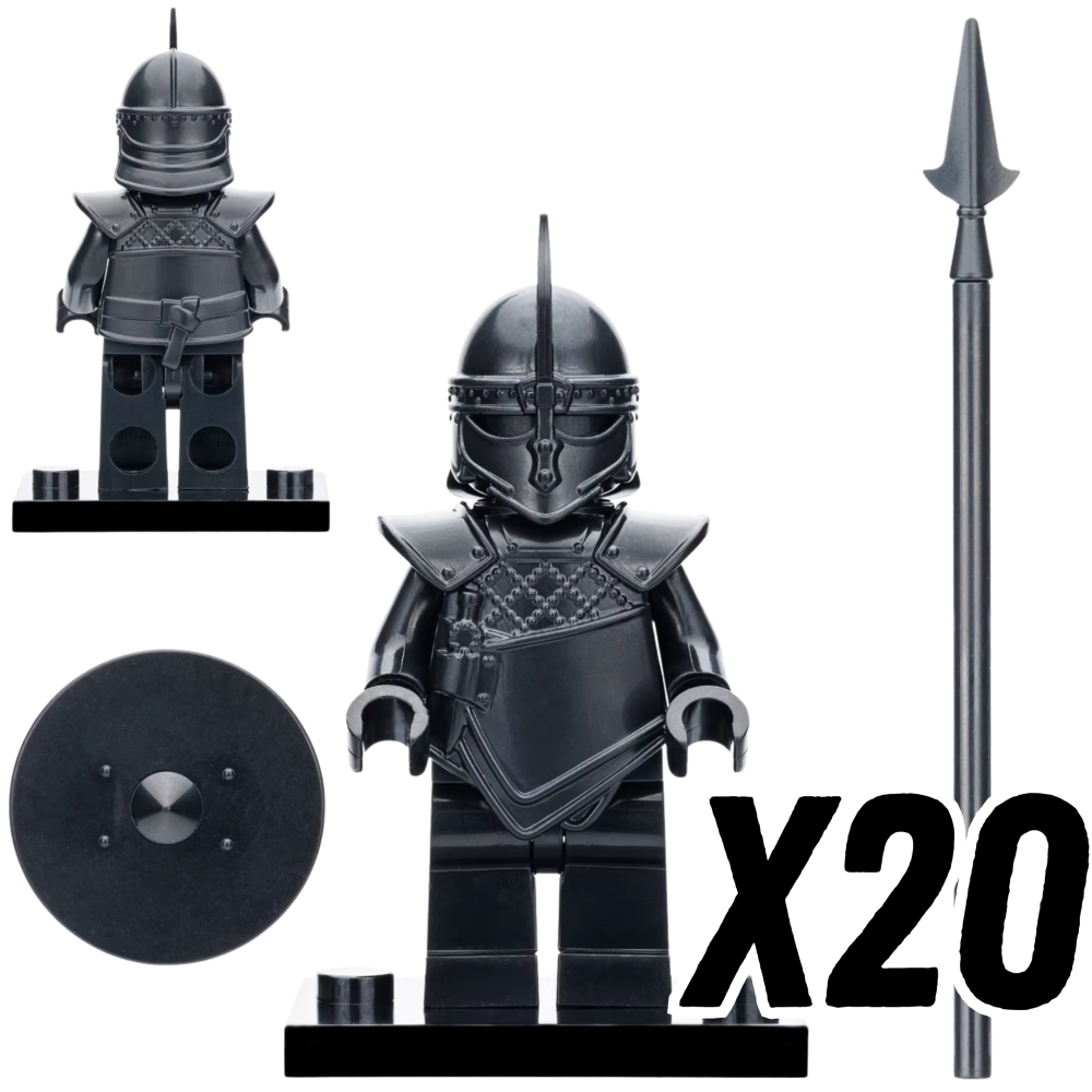 Game of Thrones Unsullied Spearman Block Figures