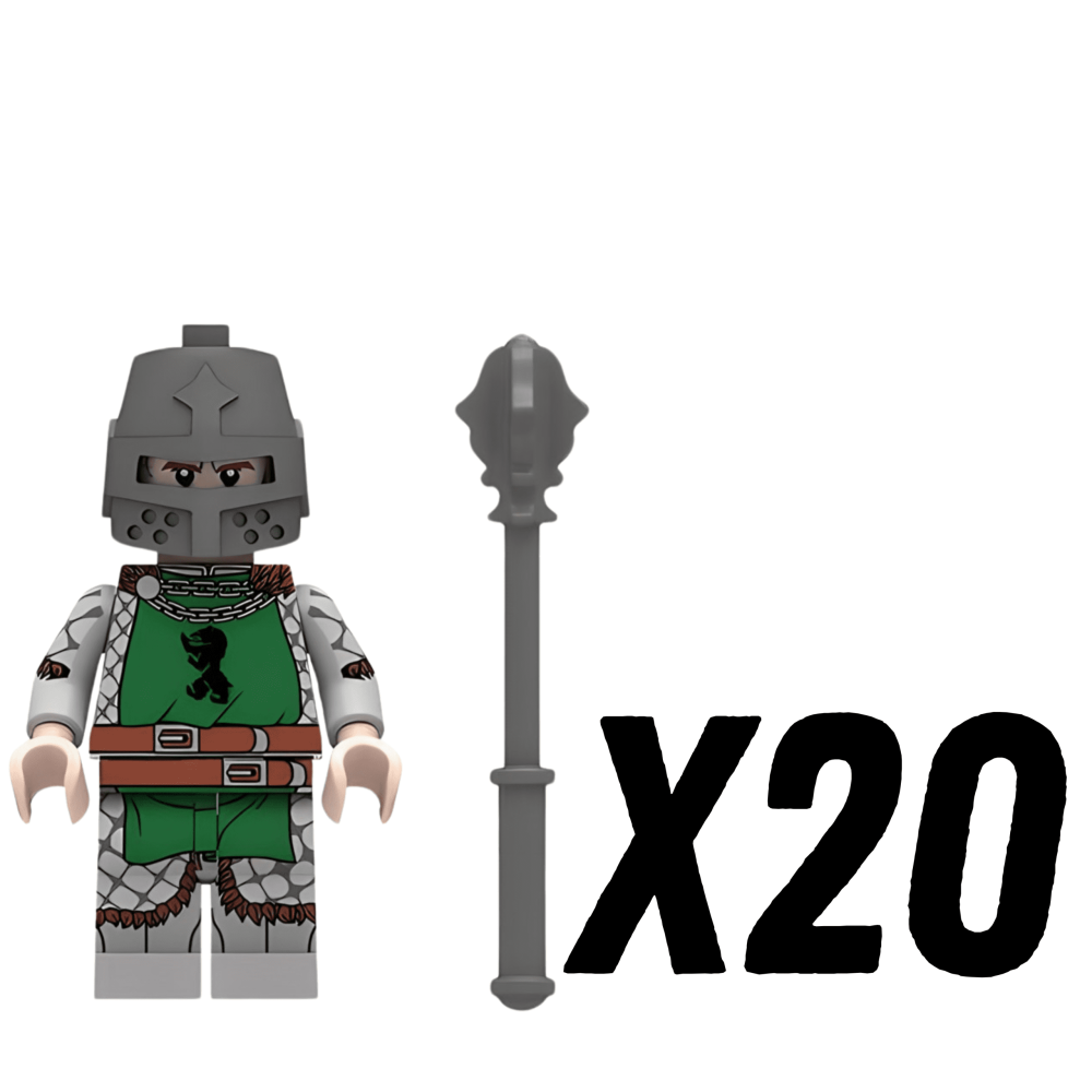 War of the Roses House of Percy Infantry Block Figures