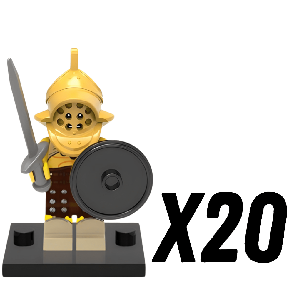 Roman Gladiators Murmillos Minifigures Set of 10pcs 6-41