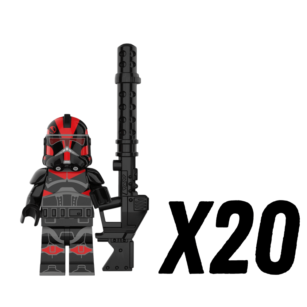 Star Wars N7 Battalion Clone Troopers Minifigure Set of 5pcs