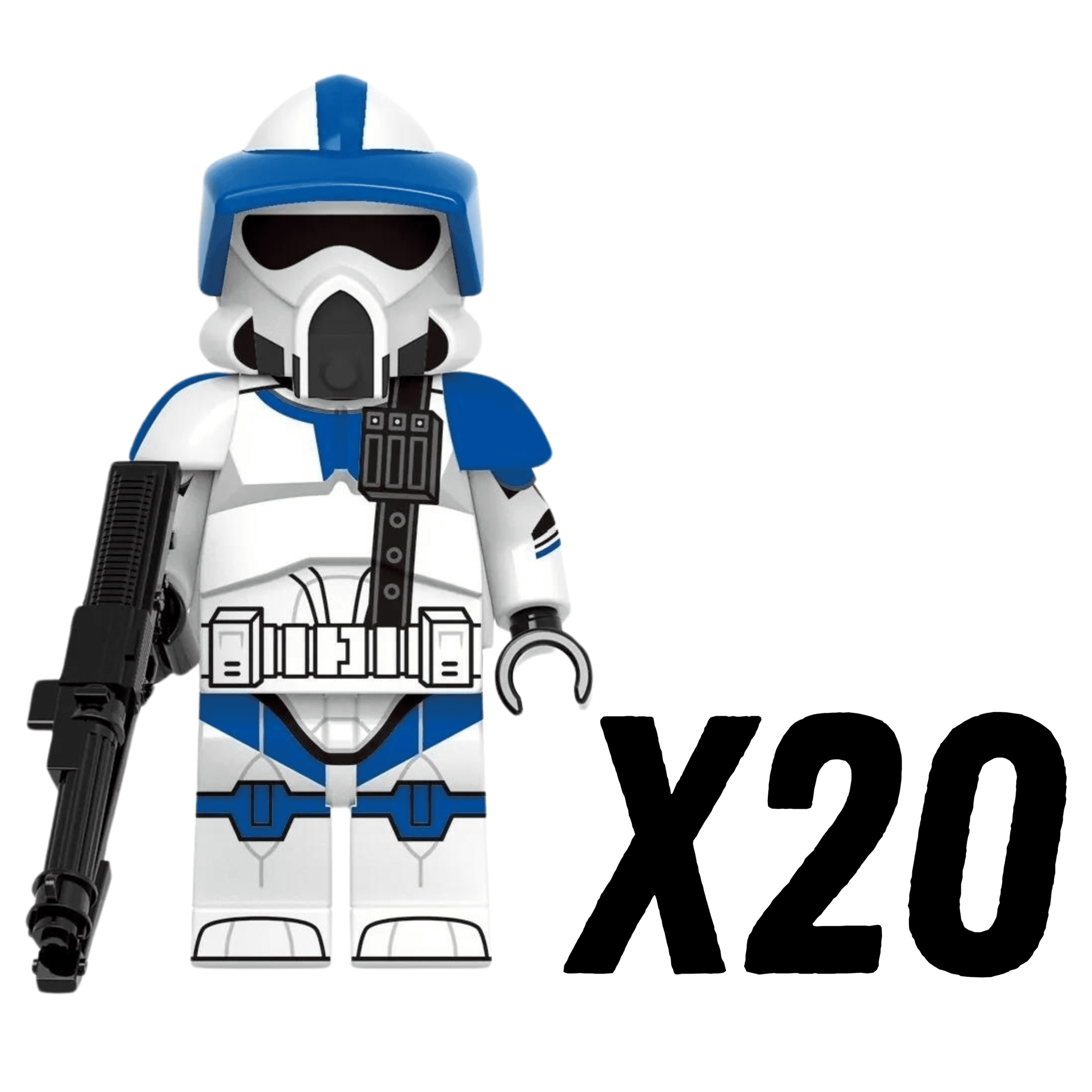 Space War Theme 501st Legion ARF Clone Trooper Block Figures Set