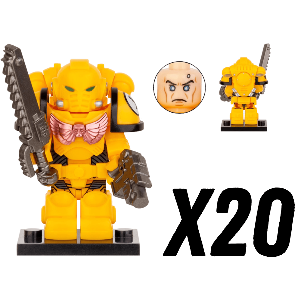 Imperial Fists Space Marines Block Figures Set