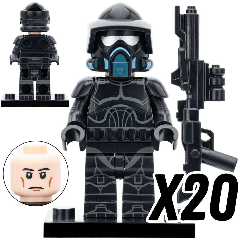 Space War Theme Shadow Arf Trooper Block Figures Set