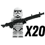 Space War Theme Phase 2 Clone Troopers Block Figures Set of 10pcs
