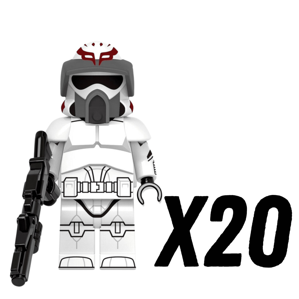 Space War Theme Kamino ARF Clone Trooper Block Figures Set