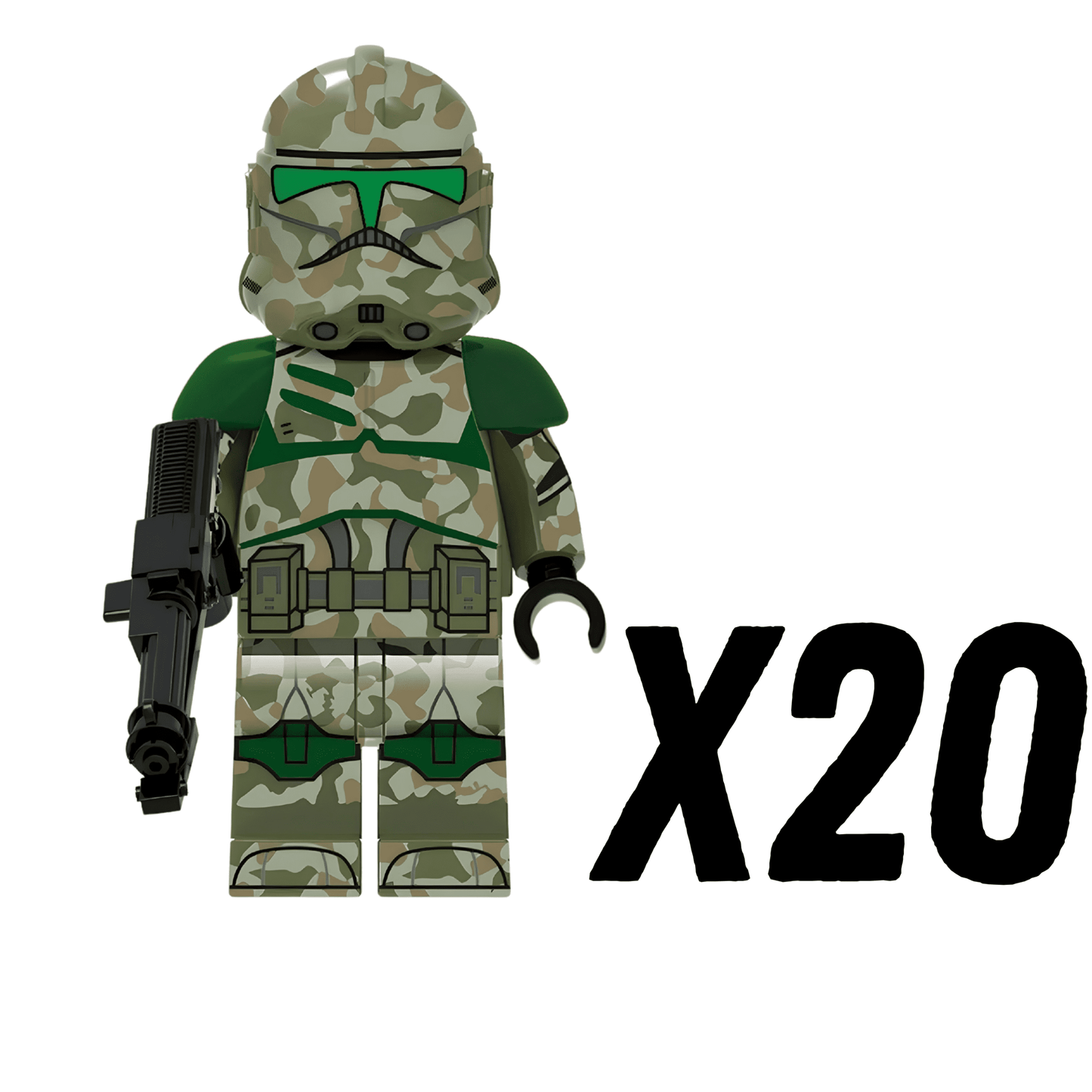 Space War Theme Kashyyyk Clone Troopers 41st Rangers Block Figures Set