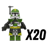 Space War ThemeDoom’s Unit Phase 2 Arc Troopers Block Figures Set