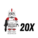 Space War Theme Clone Medic Troopers of the 6th Sector Army Block Figures