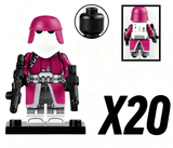 Space War Theme 21st Nova Corps Galactic Marines Block Figures Set