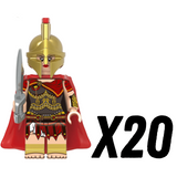 Spartan Women Warriors Minifigures Set of 10pcs 6-41