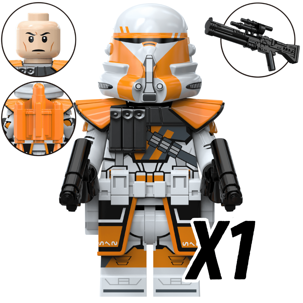 Space War Theme 212th Battalion Clone Army Block Figures Set