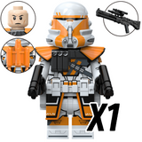 Space War Theme 212th Battalion Clone Army Block Figures Set