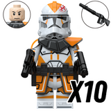 Space War Theme 212th Battalion Clone Army Block Figures Set