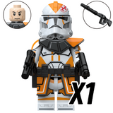 Space War Theme 212th Battalion Clone Army Block Figures Set