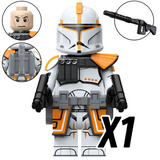 Space War Theme 212th Battalion Clone Army Block Figures Set