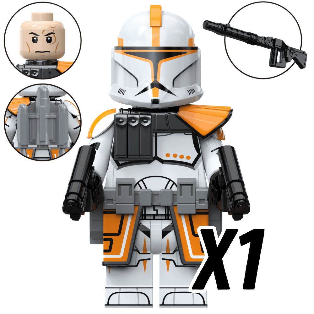 Space War Theme 212th Battalion Clone Army Block Figures Set