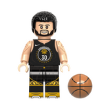 NBA Basketball Block Figures Set of 8pcs with Basketball Accessory