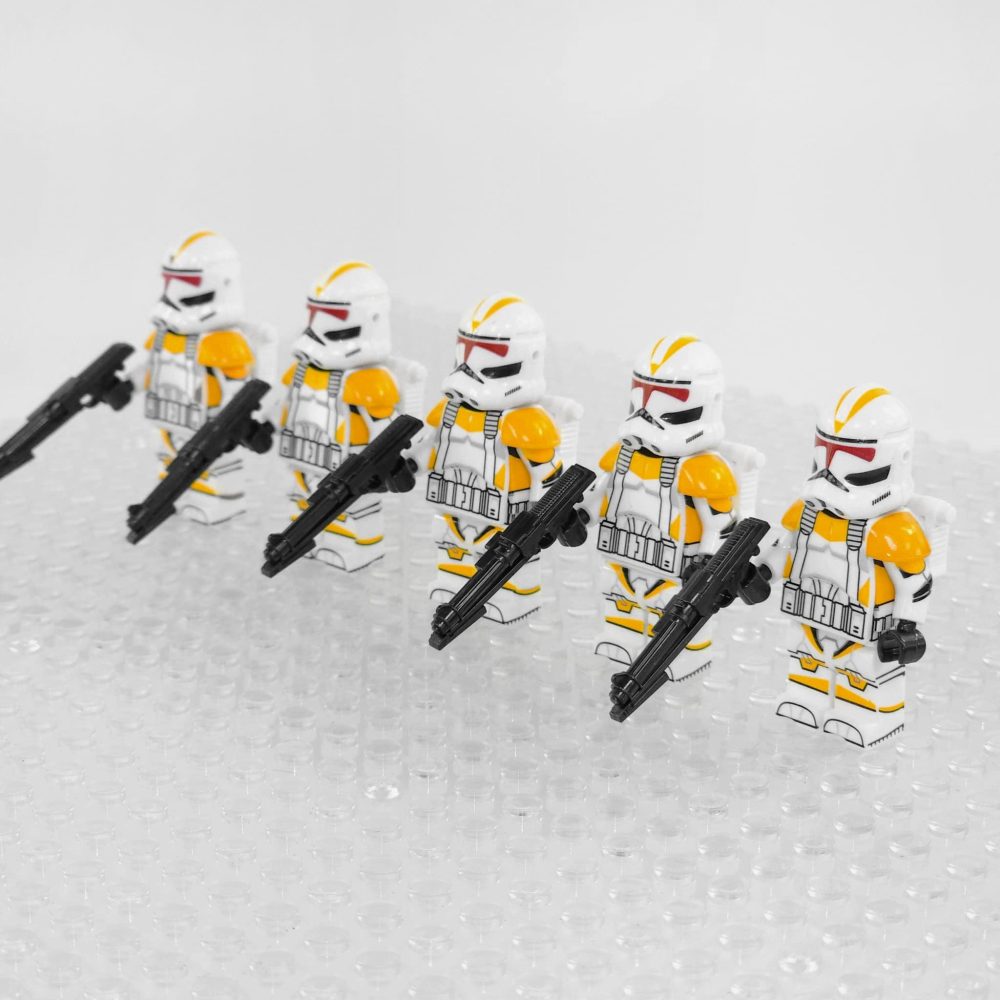 Space War Theme 212th Jetpack Clone Troopers Block Figures Set of 5pcs