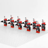 Space War Theme Coruscant Guard Arc Clone Trooper Block Figures Set