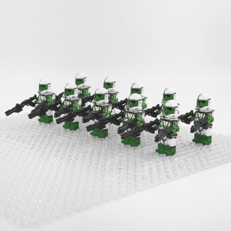 Space War Theme Doom’s Unit Phase 2 Clone Troopers Block Figures Set