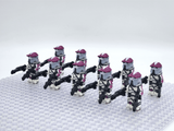 Space War Theme 21st Nova Corps Galactic Marines AT-RT Driver Block Figures Set